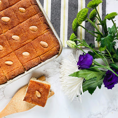 Semolina Coconut Cake (Namoura)